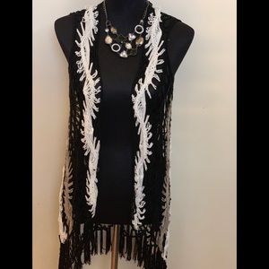 NWT Buckle Cardigan Vest